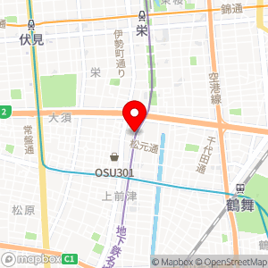 名鉄協商パーキング 若宮大通南第3の地図
