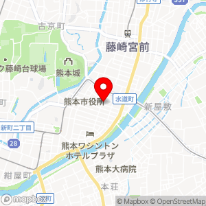 セブン-イレブン 熊本安政町店の地図