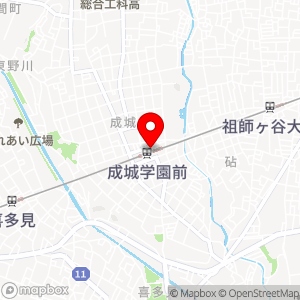 Odakyu OX 成城店の地図