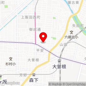 名鉄協商パーキング 平安2丁目の地図