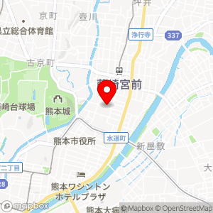 三井のリパーク 熊本上通町の地図