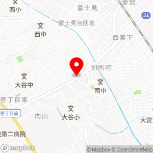 セブン-イレブン 上尾向山店の地図