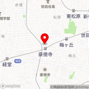 まいばすけっと 豪徳寺店の地図