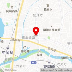 三井のリパーク 岡崎材木町1丁目第2の地図