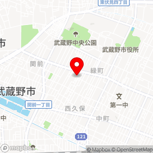 パークジャパン 武蔵野西久保第3の地図