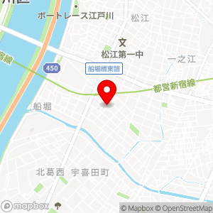 ローソン 江戸川船堀三丁目店の地図