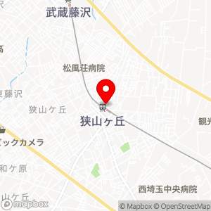 ファミリーマート 西武狭山ケ丘駅前店の地図