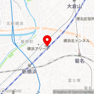 タイムズ ルームズ大正堂新横浜店の地図