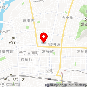 名鉄協商パーキング 岐阜神室町第2の地図