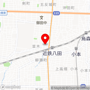 名鉄協商パーキング 並木2丁目第2の地図