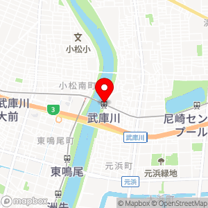 アズナス 武庫川下りの地図