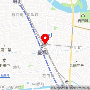 ファミリーマート ホテルアソシア豊橋店の地図