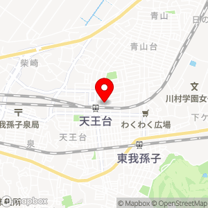三井のリパーク 天王台駅前の地図