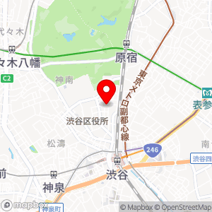 ファミリーマート 渋谷神南北谷公園前店の地図