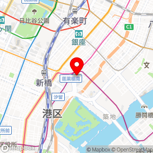 エイブルパーキング 銀座8丁目の地図