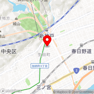 三井のリパーク 神戸生田町2丁目の地図