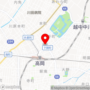 アットパーク 高岡の地図