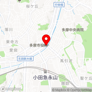 ファミリーマート 秀栄多摩ニュータウン通り店の地図
