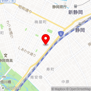 葵区吉野町2駐車場の地図