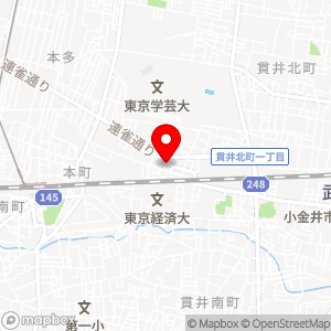 ローソン 小金井貫井北町五丁目店の地図