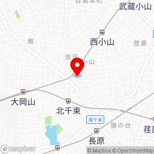 三井のリパーク 洗足2丁目の地図