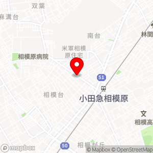 ローソン LTF相模台二丁目店の地図