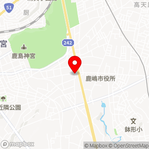ファミリーマート 鹿嶋東山店の地図