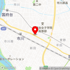 ナビパーク 市川新田第4の地図