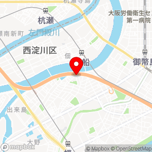 ナビパーク 西淀大和田第1の地図