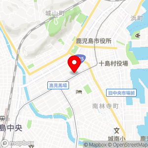 ローソン 鹿児島東千石店の地図
