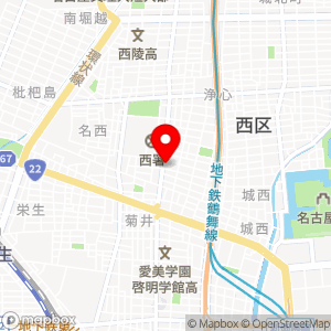 名鉄協商パーキング 花の木1丁目の地図