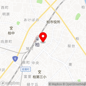 ファミリーマート 薬ヒグチ柏店の地図