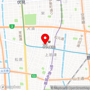 いずみパーキング 大須第2の地図