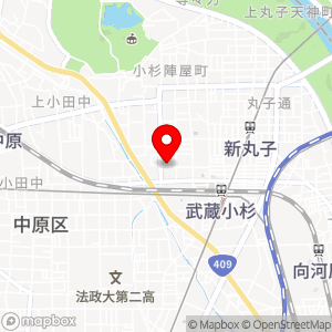 三井のリパーク 川崎小杉町2丁目第8の地図