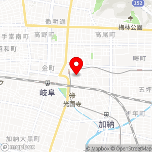 名鉄協商パーキング 岐阜吉野町の地図