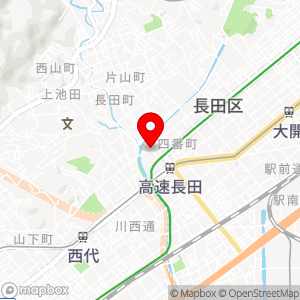 ローソン 長田五番町八丁目店の地図