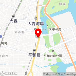 ローソン 大森北三丁目店の地図