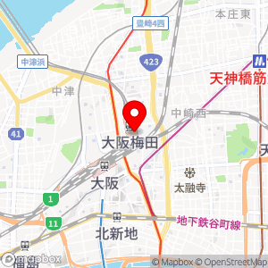 ローソン HB 阪急梅田2階東店の地図