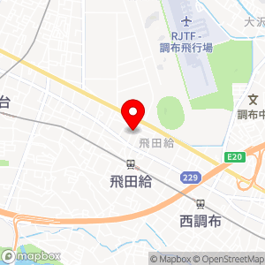 ファインパーキング 飛田給第1の地図