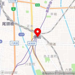 ファミリーマート 金山駅南口店の地図