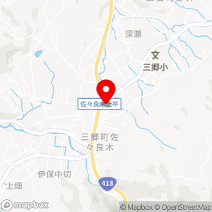 そばの郷　らっせぃみさとの地図
