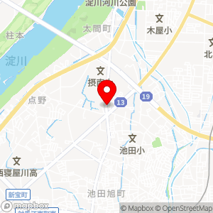 キョウテク 摂南大学南パーキングの地図