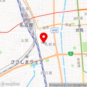 名鉄協商パーキング 住友生命名古屋ビルの地図