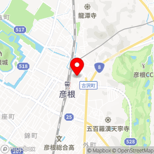 タイムズ 彦根駅東口の地図