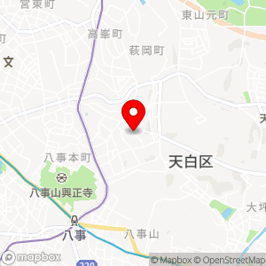 名鉄協商パーキング 八事富士見の地図