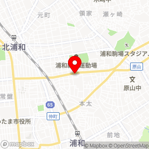 アムール本太駐車場の地図