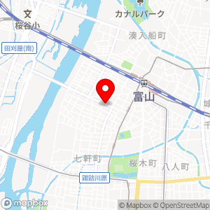 名鉄協商パーキング 富山宝町第2の地図