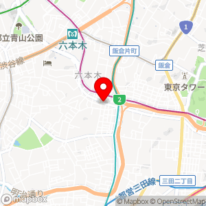 NPC24H 麻布十番2丁目の地図