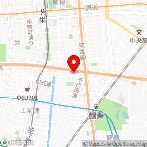 名鉄協商パーキング 丸田町西の地図