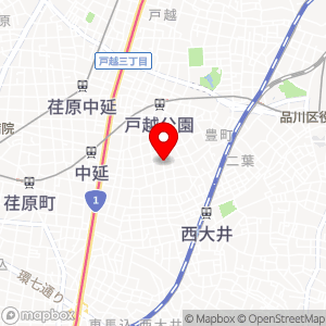 セブン-イレブン 品川豊町6丁目店の地図
